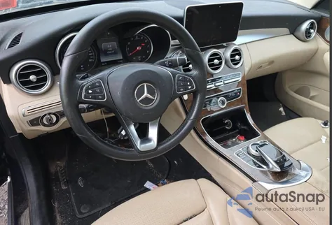 2017 Mercedes-Benz C 300 4Matic from USA, damaged, VIN 55SWF4KBXHU206954